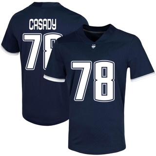 Carsten Casady Game Navy Men's UConn Huskies Untouchable Football Jersey