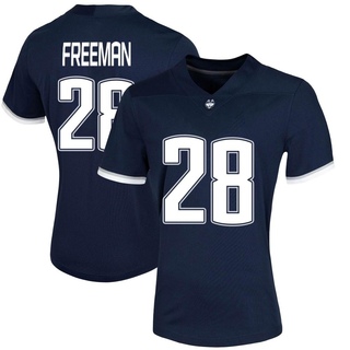 Chris Freeman Game Navy Women's UConn Huskies Untouchable Football Jersey