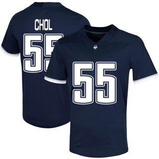 Cleto Chol Game Navy Men's UConn Huskies Untouchable Football Jersey