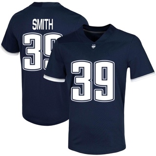 Cody Smith Game Navy Men's UConn Huskies Untouchable Football Jersey