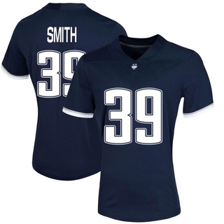 Cody Smith Game Navy Women's UConn Huskies Untouchable Football Jersey