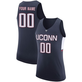 Custom Replica Navy Women's UConn Huskies Basketball Jersey