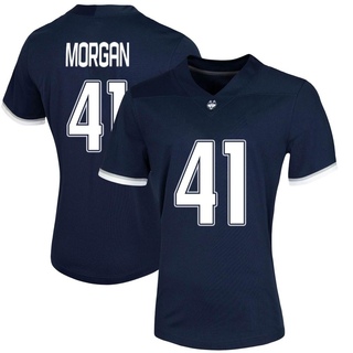 D.J. Morgan Game Navy Women's UConn Huskies Untouchable Football Jersey