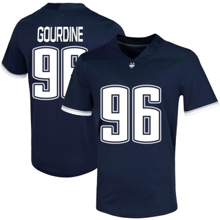 Dal'mont Gourdine Game Navy Youth UConn Huskies Untouchable Football Jersey