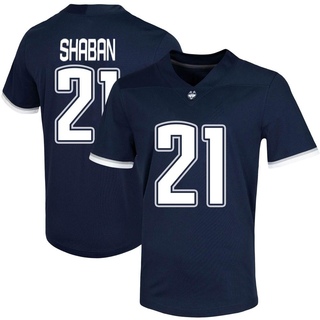 Daniel Shaban Game Navy Men's UConn Huskies Untouchable Football Jersey