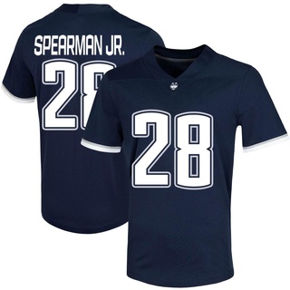 Derek Spearman Jr. Game Navy Men's UConn Huskies Untouchable Football Jersey