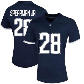 Derek Spearman Jr. Game Navy Women's UConn Huskies Untouchable Football Jersey