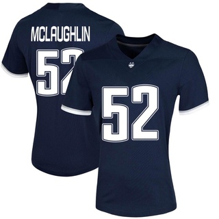 Deron Mclaughlin Game Navy Women's UConn Huskies Untouchable Football Jersey