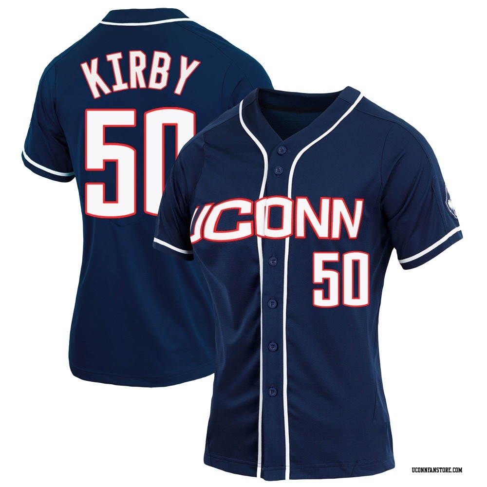 LASublimation UConn - NCAA Baseball : Devin Kirby White Jersey FullColor / Youth Small