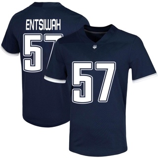 Ed Entsiwah Game Navy Men's UConn Huskies Untouchable Football Jersey