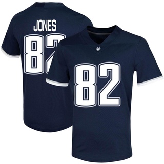 Jarvis Jones Game Navy Men's UConn Huskies Untouchable Football Jersey