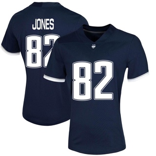 Jarvis Jones Game Navy Women's UConn Huskies Untouchable Football Jersey