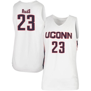 Jayden Ross Replica White Women's UConn Huskies Basketball Jersey