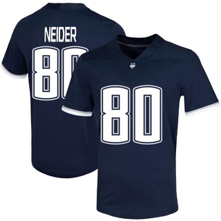 John Neider Game Navy Men's UConn Huskies Untouchable Football Jersey