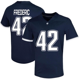 Logan Frederic Game Navy Men's UConn Huskies Untouchable Football Jersey