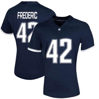 Logan Frederic Game Navy Women's UConn Huskies Untouchable Football Jersey