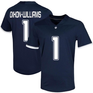 Malik Dixon-Williams Game Navy Men's UConn Huskies Untouchable Football Jersey