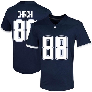 Nader Chirchi Game Navy Men's UConn Huskies Untouchable Football Jersey