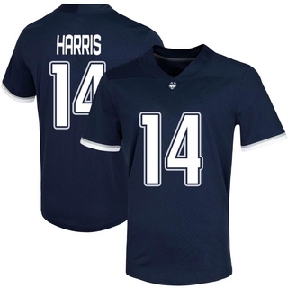 Nick Harris Game Navy Youth UConn Huskies Untouchable Football Jersey