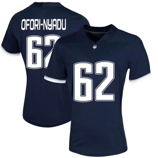 Noel Ofori-Nyadu Game Navy Women's UConn Huskies Untouchable Football Jersey