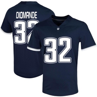 Oumar Diomande Game Navy Men's UConn Huskies Untouchable Football Jersey