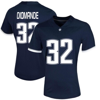 Oumar Diomande Game Navy Women's UConn Huskies Untouchable Football Jersey