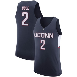 R.J. Cole Replica Navy Men's UConn Huskies Basketball Jersey