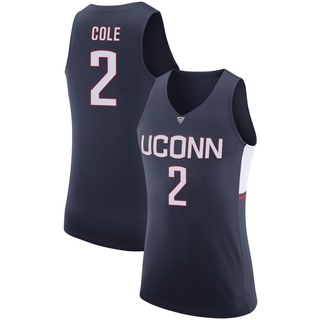 R.J. Cole Replica Navy Women's UConn Huskies Basketball Jersey