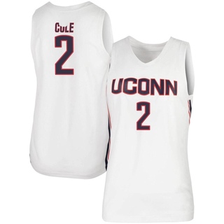 R.J. Cole Replica White Women's UConn Huskies Basketball Jersey