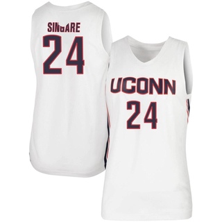 Youssouf Singare Replica White Women's UConn Huskies Basketball Jersey